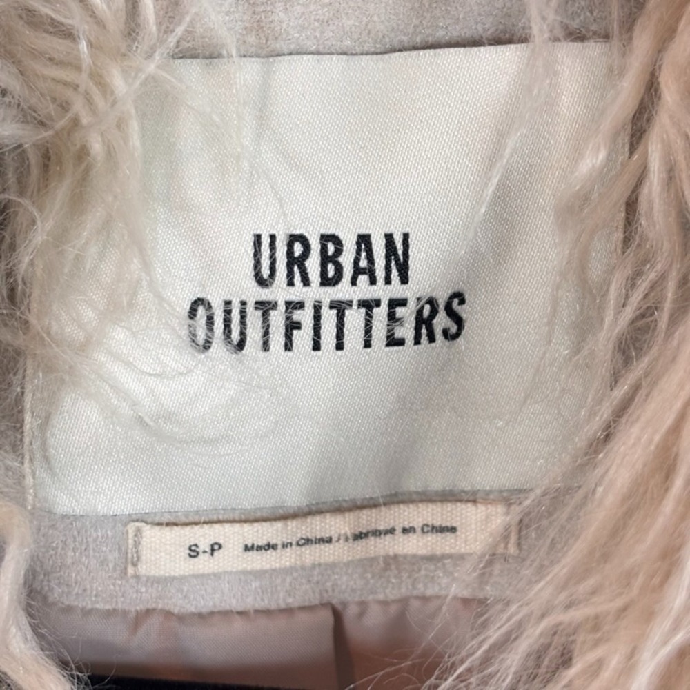 Urban Outfitters Faux Suede Embroidered Hippie Pennylane Jacket Small 70's Retro - Picture 3 of 10